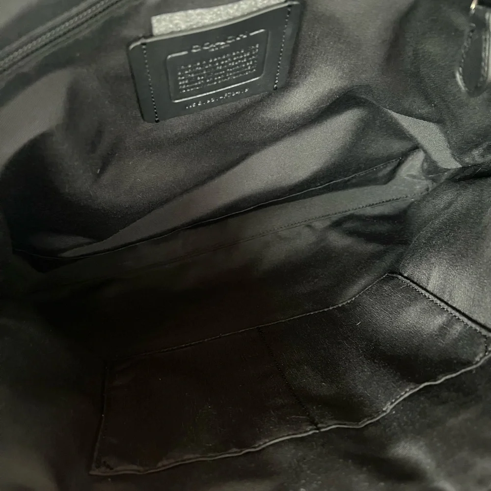 COACH BECKETT PORTFOLIO BRIEF IN SIGNATURE LEATHER